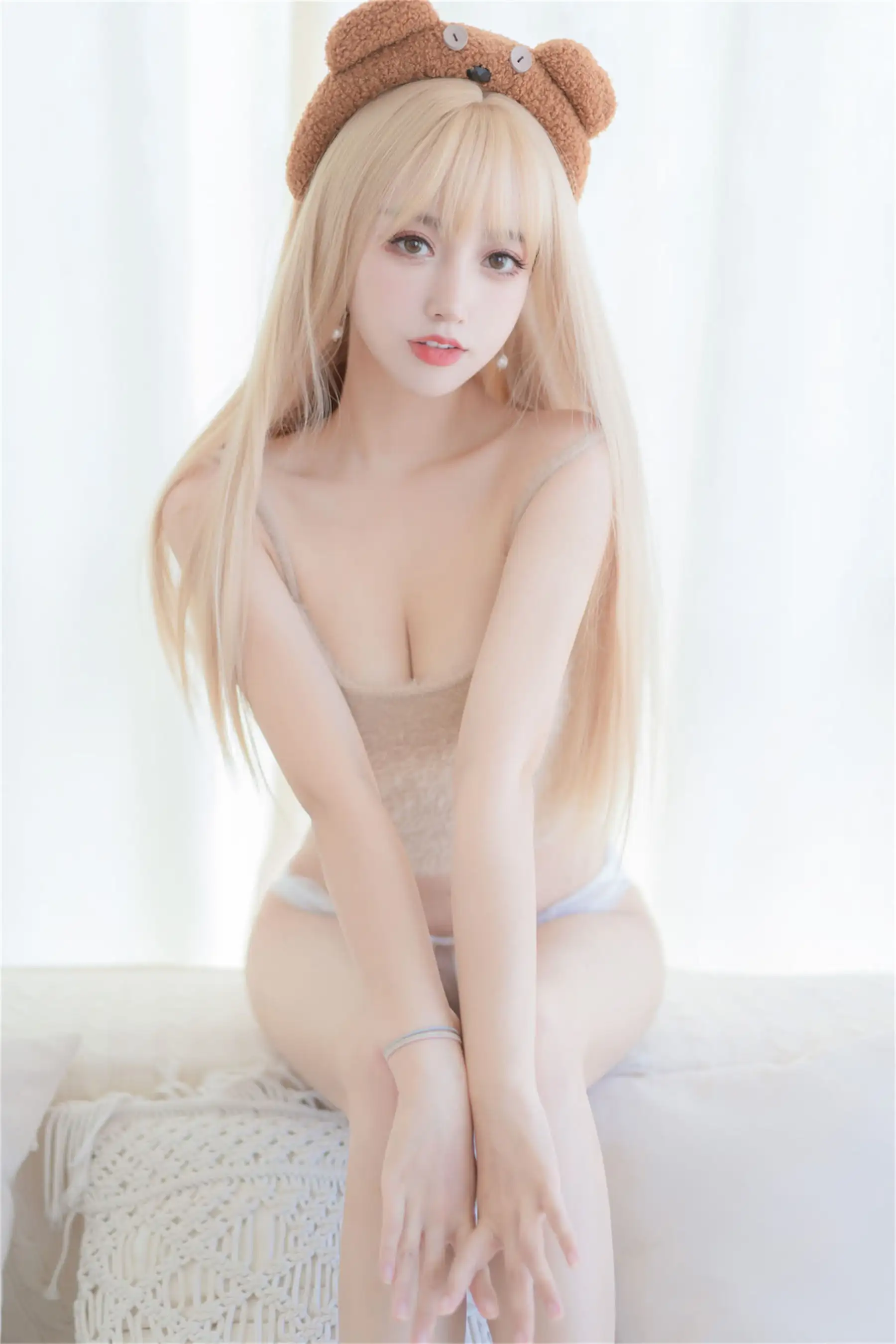 米线线sama小熊软糖纯欲写真 甜美治愈系白嫩美人 米线线sama小熊软糖纯欲写真 甜美治愈系白嫩美人