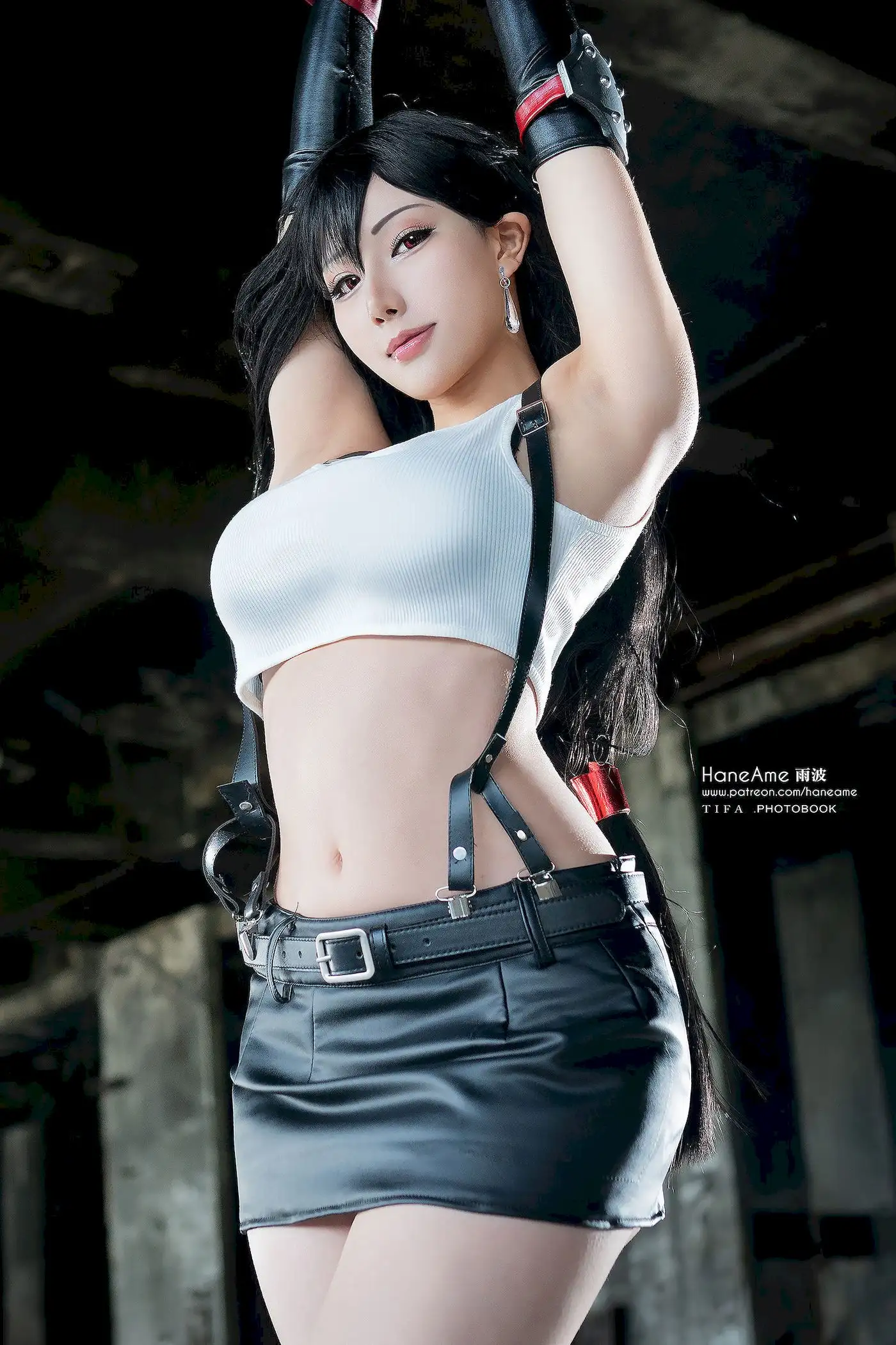雨波HaneAme蒂法经典COS写真 废墟里的格斗美少女 雨波HaneAme蒂法经典COS写真 废墟里的格斗美少女